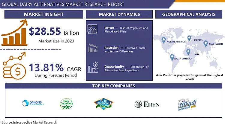 Dairy Alternative Market: Current Insight and Future Aspect Analysis with Leading Key Players By 2032 | IMR