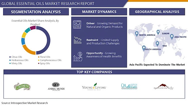 Essential Oils Market Trends: Innovations and Opportunities Ahead