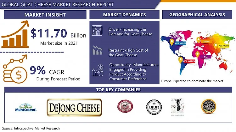 Goat Cheese Market Undertake Strapping Growth During 2024-2032