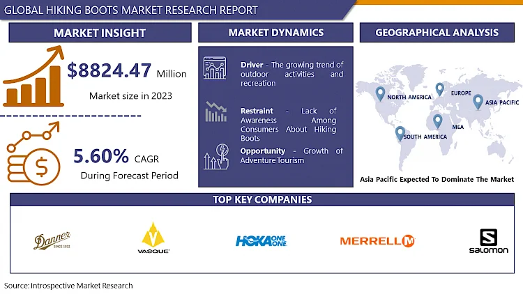 Hiking Boots Market: Current Situation Analysis by Market Share