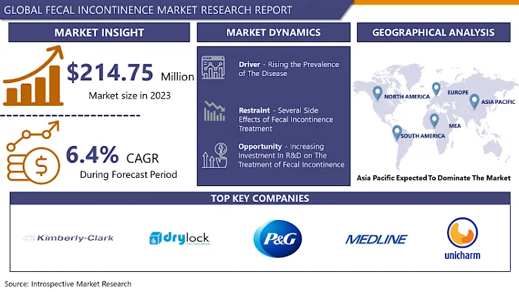 Fecal Incontinence Market Industry Analysis, Business Outlook, Current and Future Growth By 2032